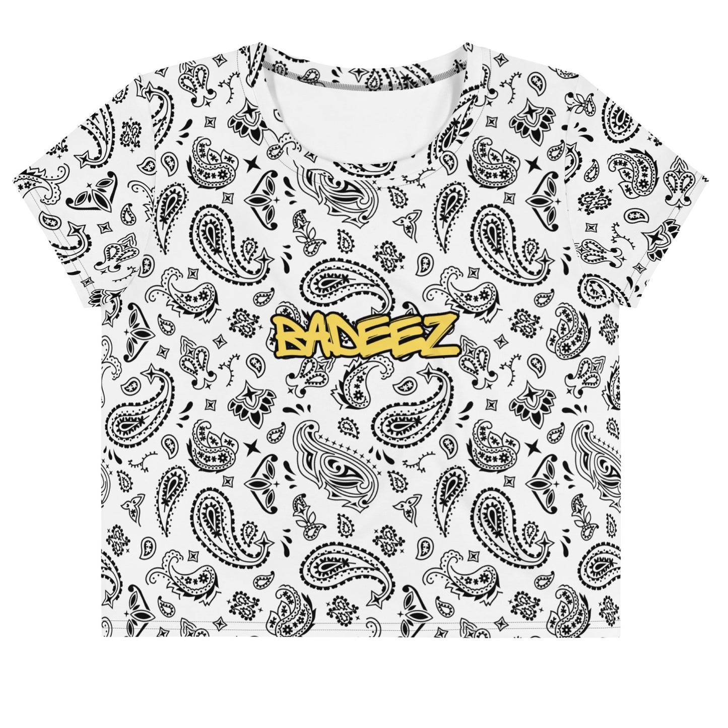 Badeez Bandana All-Over Print Crop Tee